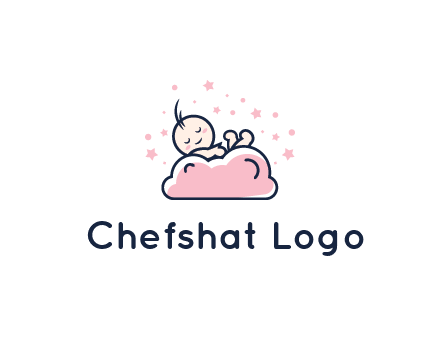 sleeping baby logo