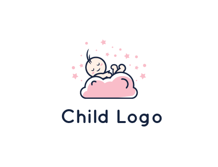 sleeping baby logo