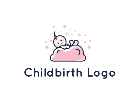 sleeping baby logo