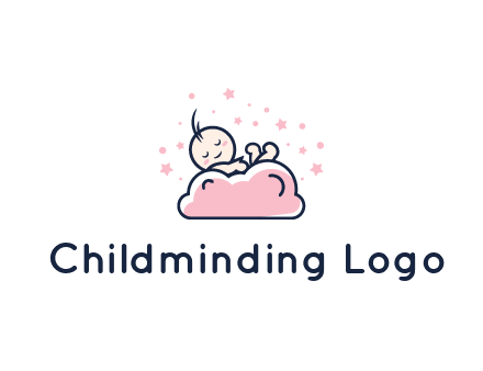 sleeping baby logo