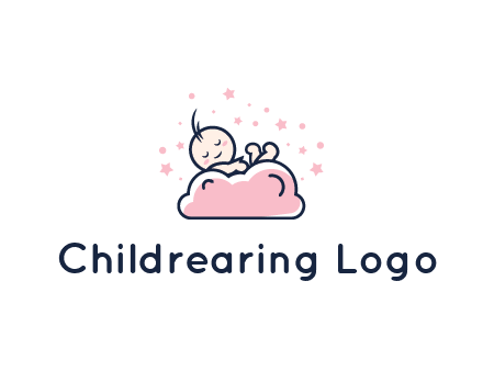 sleeping baby logo
