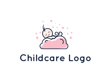 sleeping baby logo