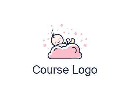 sleeping baby logo