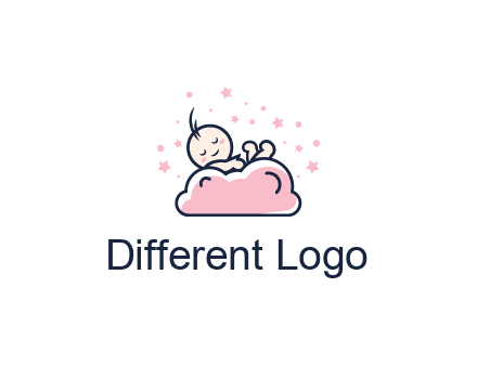 sleeping baby logo