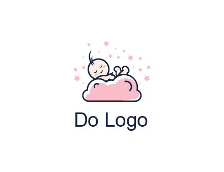 sleeping baby logo