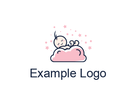 sleeping baby logo