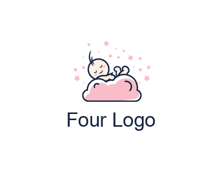 sleeping baby logo