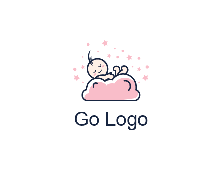 sleeping baby logo
