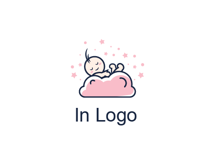 sleeping baby logo