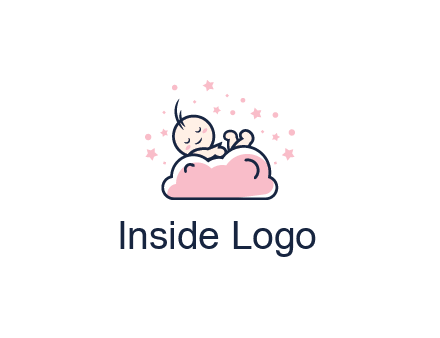 sleeping baby logo