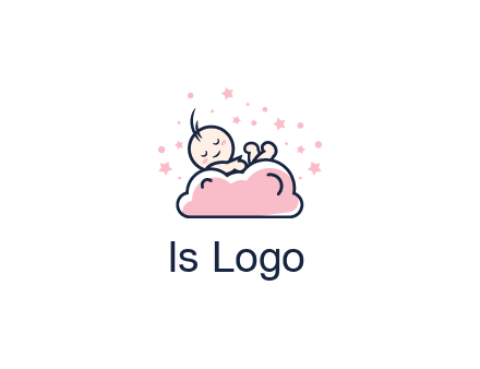 sleeping baby logo