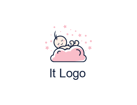 sleeping baby logo