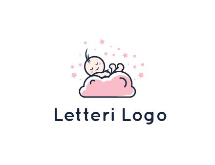 sleeping baby logo