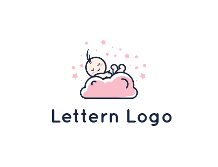 sleeping baby logo