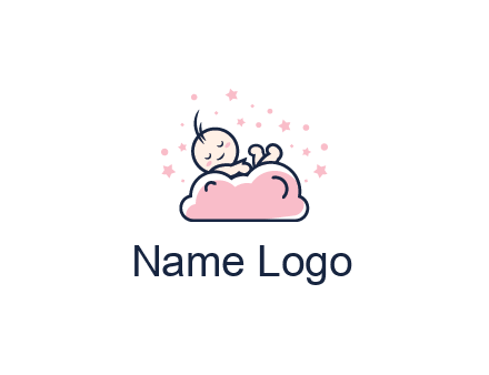 sleeping baby logo