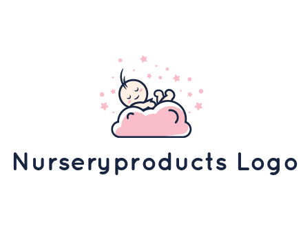 sleeping baby logo