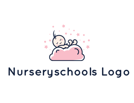 sleeping baby logo