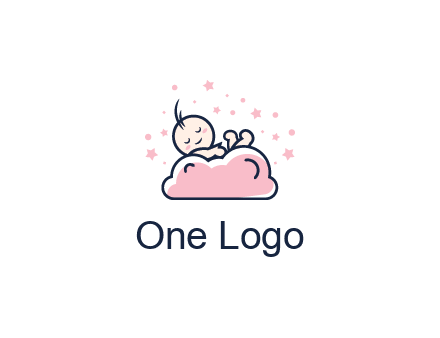 sleeping baby logo