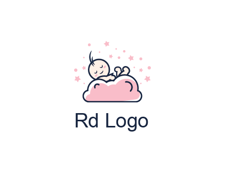 sleeping baby logo