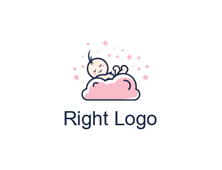 sleeping baby logo