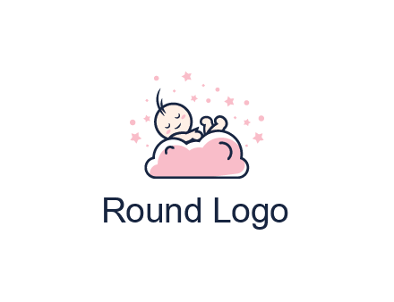 sleeping baby logo