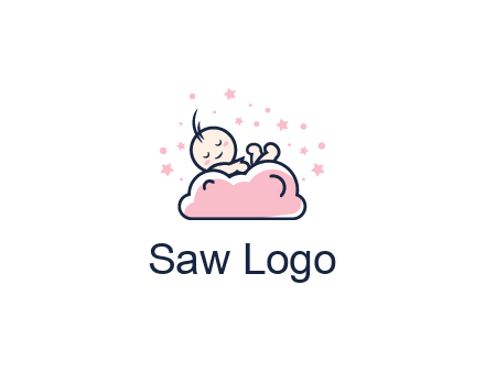 sleeping baby logo