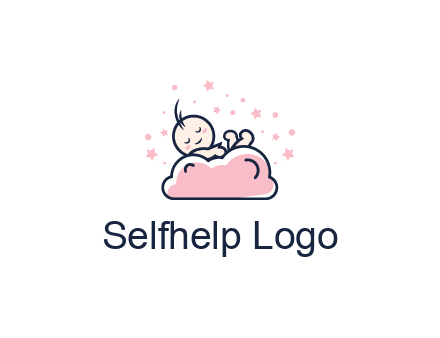 sleeping baby logo