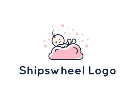 sleeping baby logo