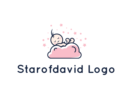 sleeping baby logo