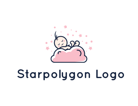 sleeping baby logo