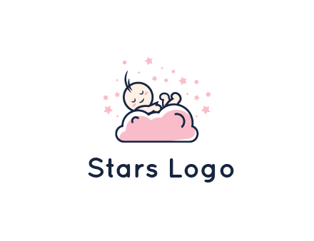 sleeping baby logo