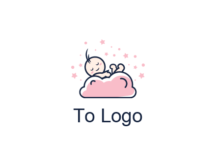 sleeping baby logo