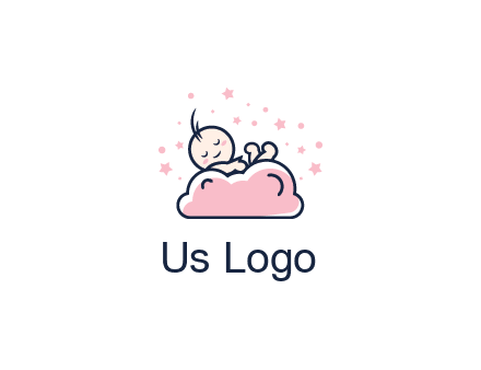 sleeping baby logo
