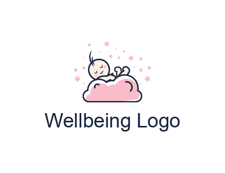 sleeping baby logo