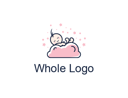 sleeping baby logo