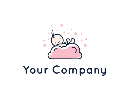 sleeping baby logo