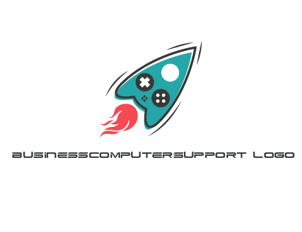 rocket game logo