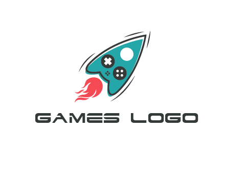 rocket game logo