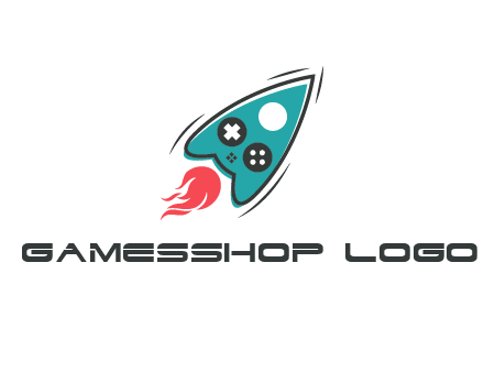 rocket game logo