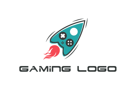 rocket game logo