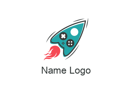 rocket game logo