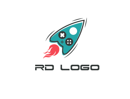 rocket game logo