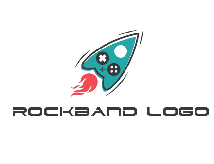 rocket game logo