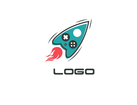 rocket game logo