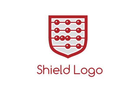 abacus in shield logo