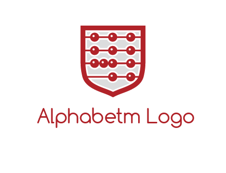abacus in shield logo