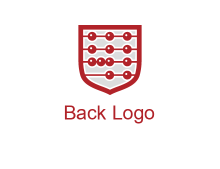 abacus in shield logo