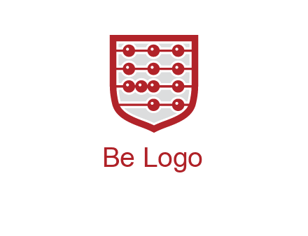 abacus in shield logo