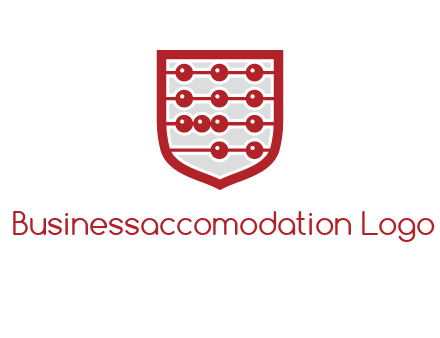 abacus in shield logo