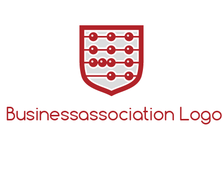 abacus in shield logo